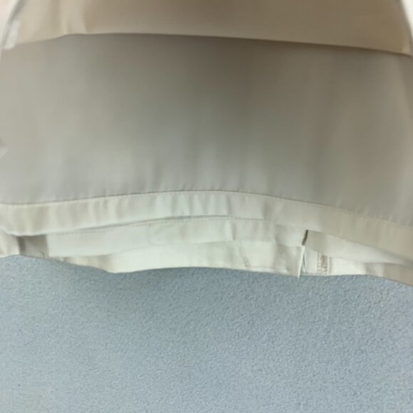 Talbots Pencil Skirt Womens 4P Khaki Lined Back Zip - Picture 2 of 12